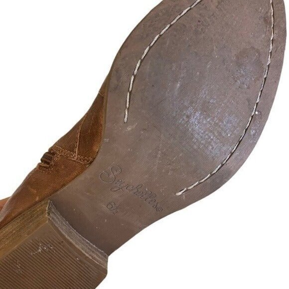 Seychelles Leather Rally Riding Boots in Brown Size 6.5 - Picture 9 of 9